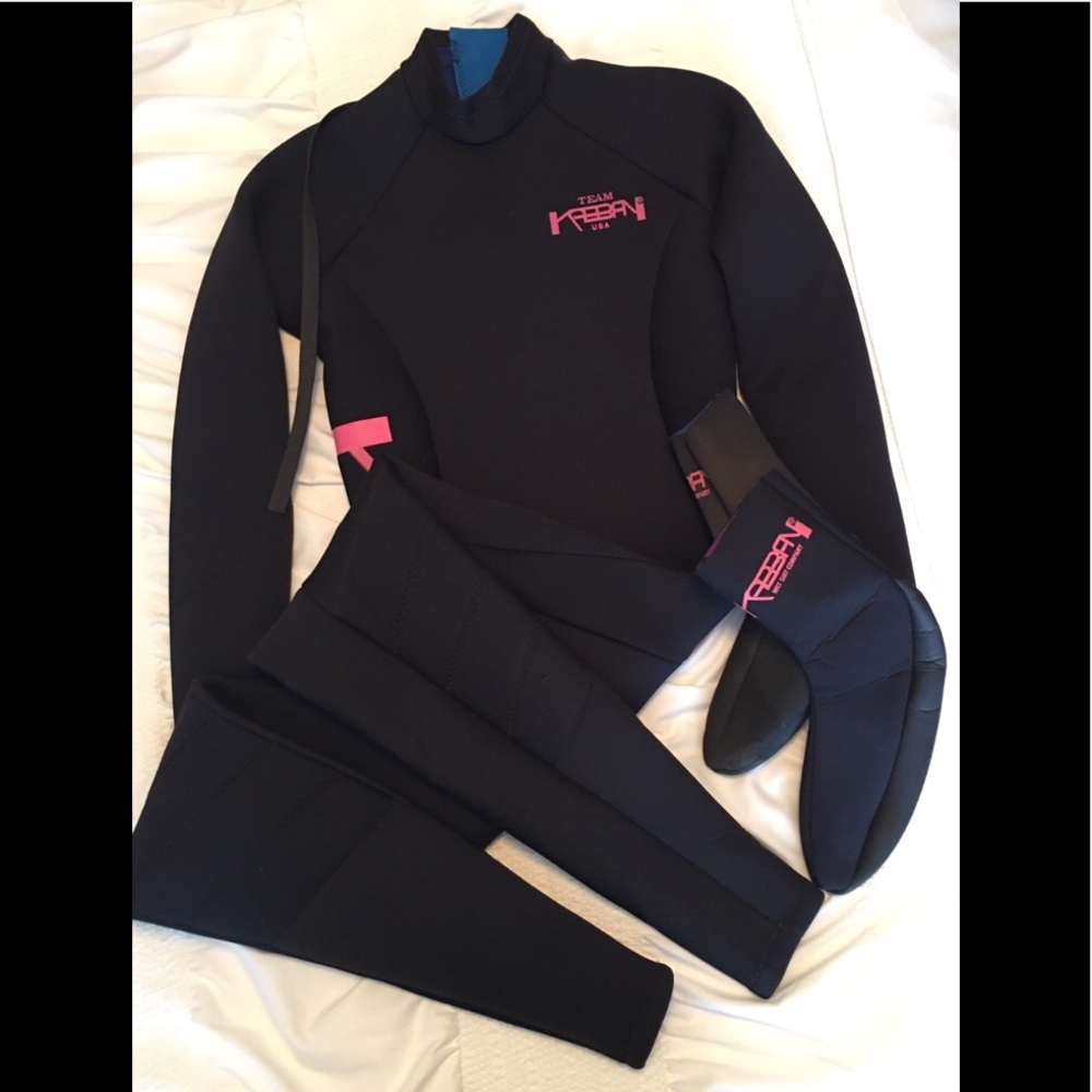 Kobban Women’s Full Wetsuit W/Booties size 7